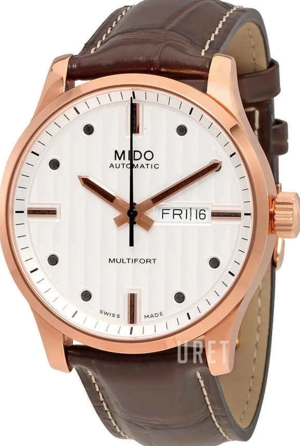 Multifort Silverfärgad/Läder Ø42 mm