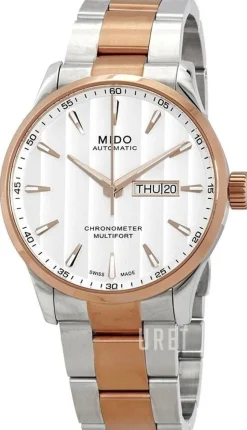 Multifort Silverfärgad/Roséguldstonat stål Ø42 mm