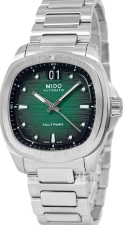 Multifort TV Big Date Grön/Stål Ø39.2 mm