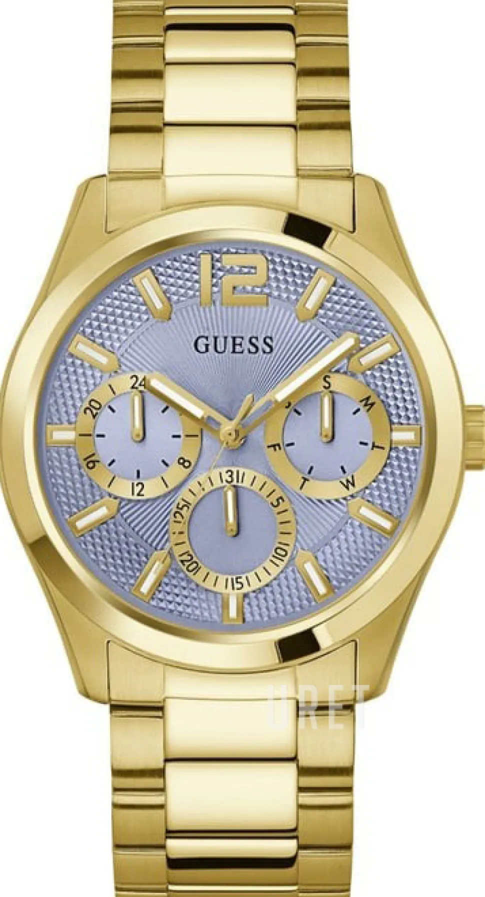 Multifunction Blå/Gulguldtonat stål Ø42 mm