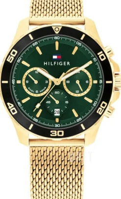 Multifunction Grön/Gulguldtonat stål Ø43 mm