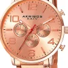 Multi-Function Roséguldstonad/Roséguldstonat stål Ø42 mm