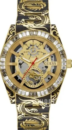 Multifunction Skelettskuren/Gulguldtonat stål Ø42 mm