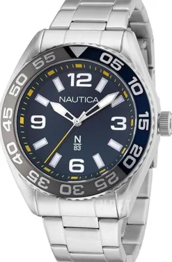 N83 Blå/Stål Ø44 mm