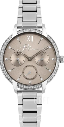 Nadu Brun/Stål Ø34 mm