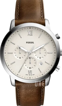 Neutra Chrono Antikvit/Läder Ø44 mm