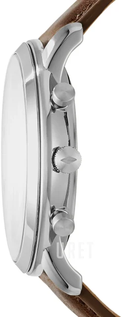 Neutra Chrono Antikvit/Läder Ø44 mm