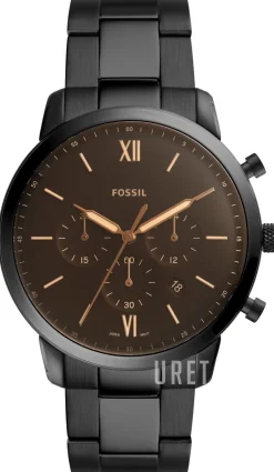 Neutra Chrono Brun/Stål Ø44 mm