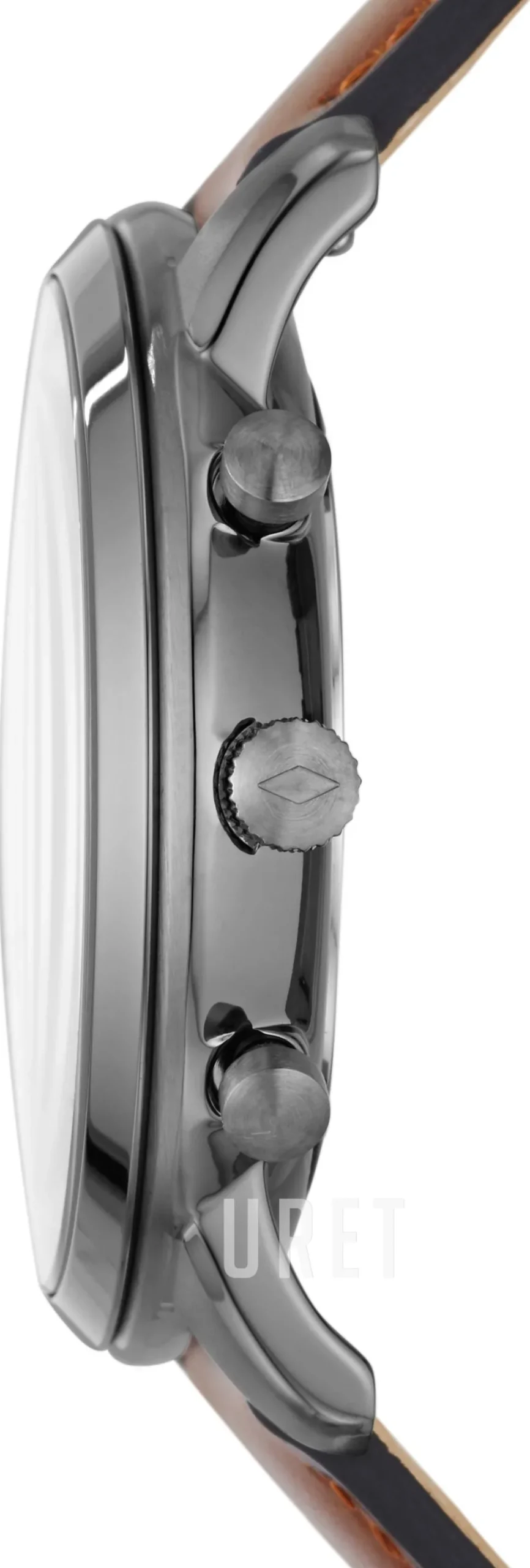 Neutra Chrono Grå/Läder Ø44 mm