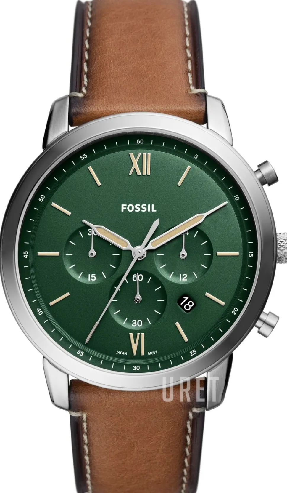 Neutra Grön/Läder Ø44 mm