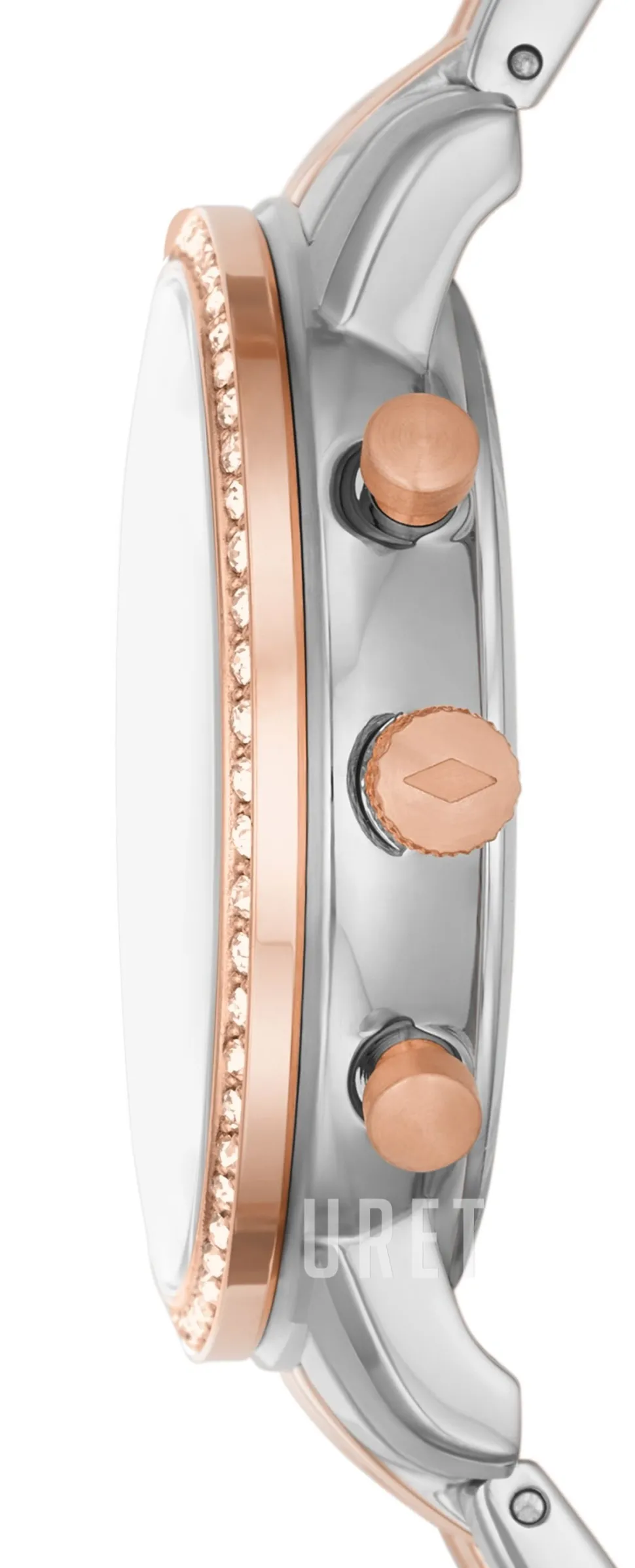 Neutra Roséguldstonat stål Ø36 mm