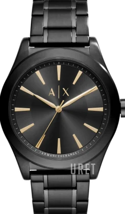 Nico Svart/Stål Ø44 mm