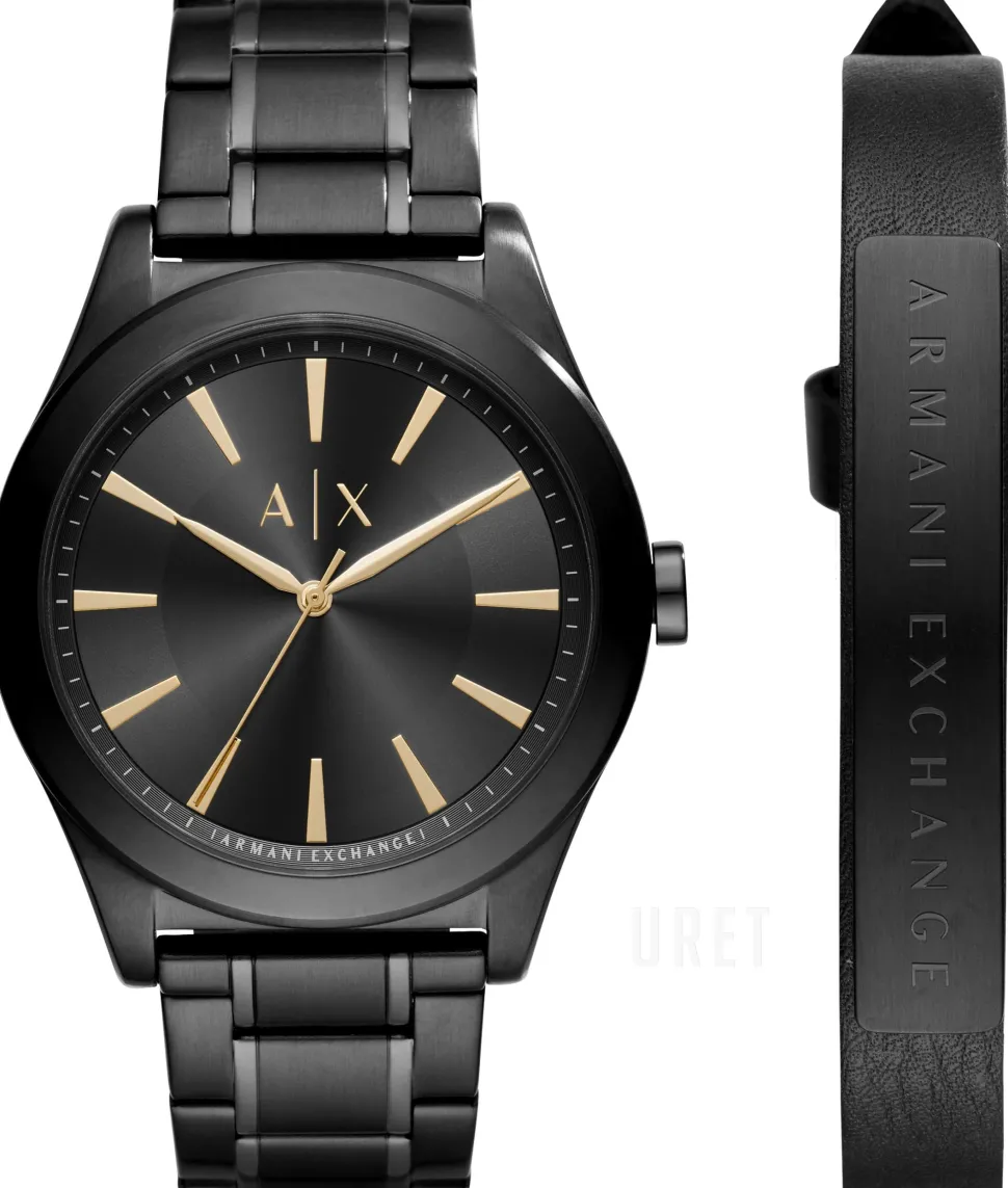 Nico Svart/Stål Ø44 mm