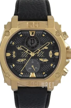 Norwood Svart/Läder Ø45 mm