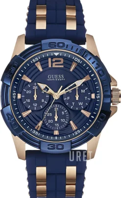 Oasis Blå/Roséguldstonat stål Ø44 mm