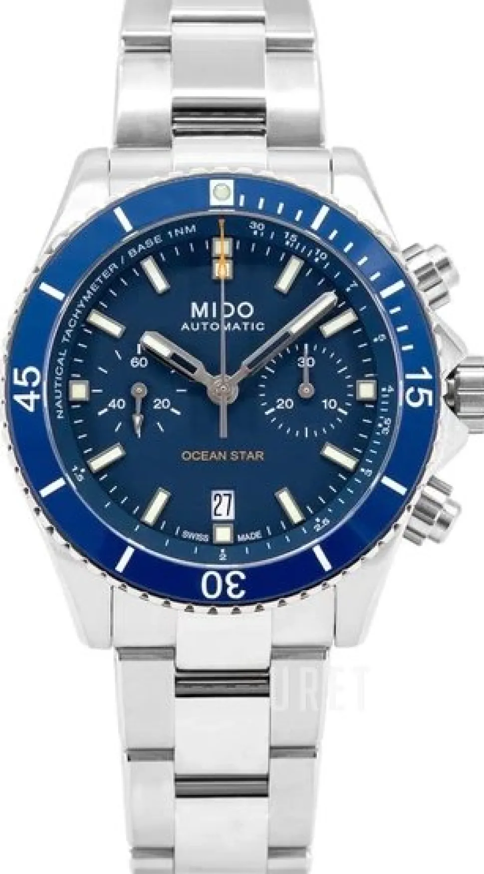 Ocean Star Blå/Titan Ø44 mm