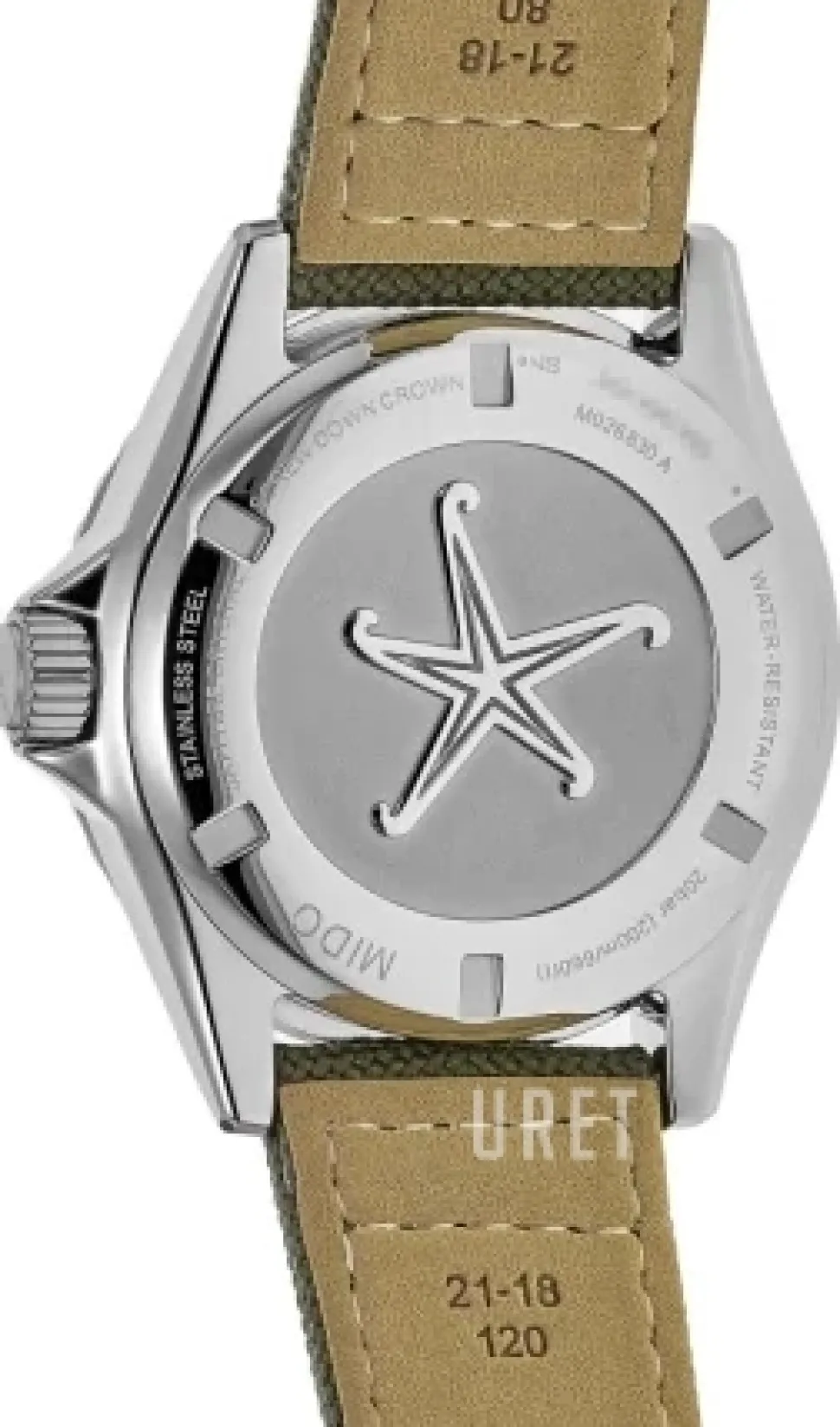 Ocean Star Grön/Läder Ø40.5 mm