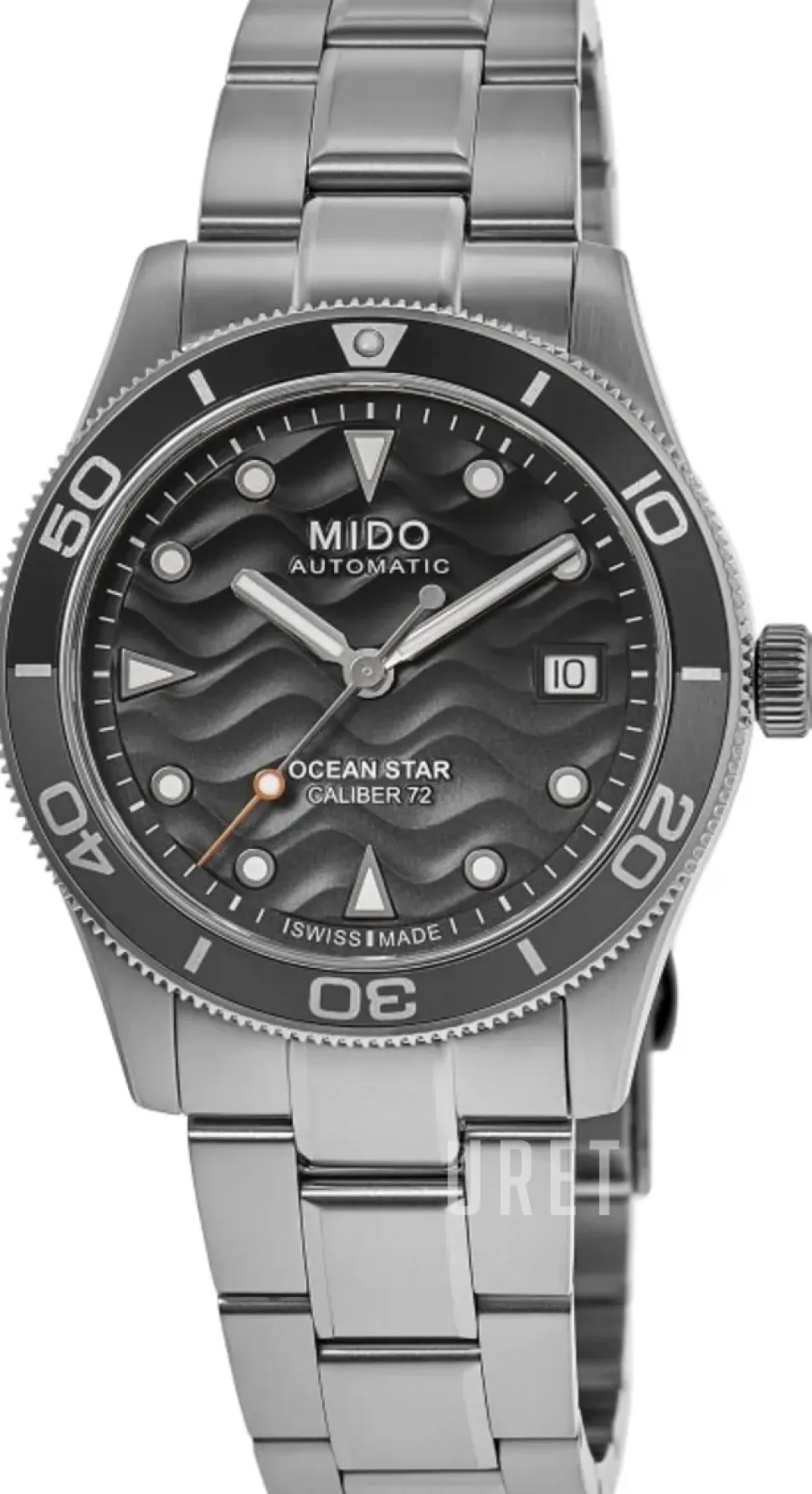 Ocean Star Grå/Stål Ø39 mm