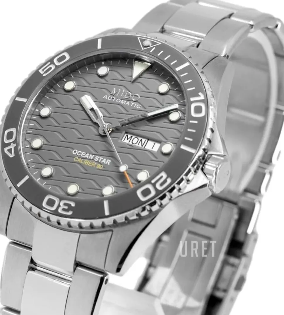 Ocean Star Grå/Stål Ø42.5 mm