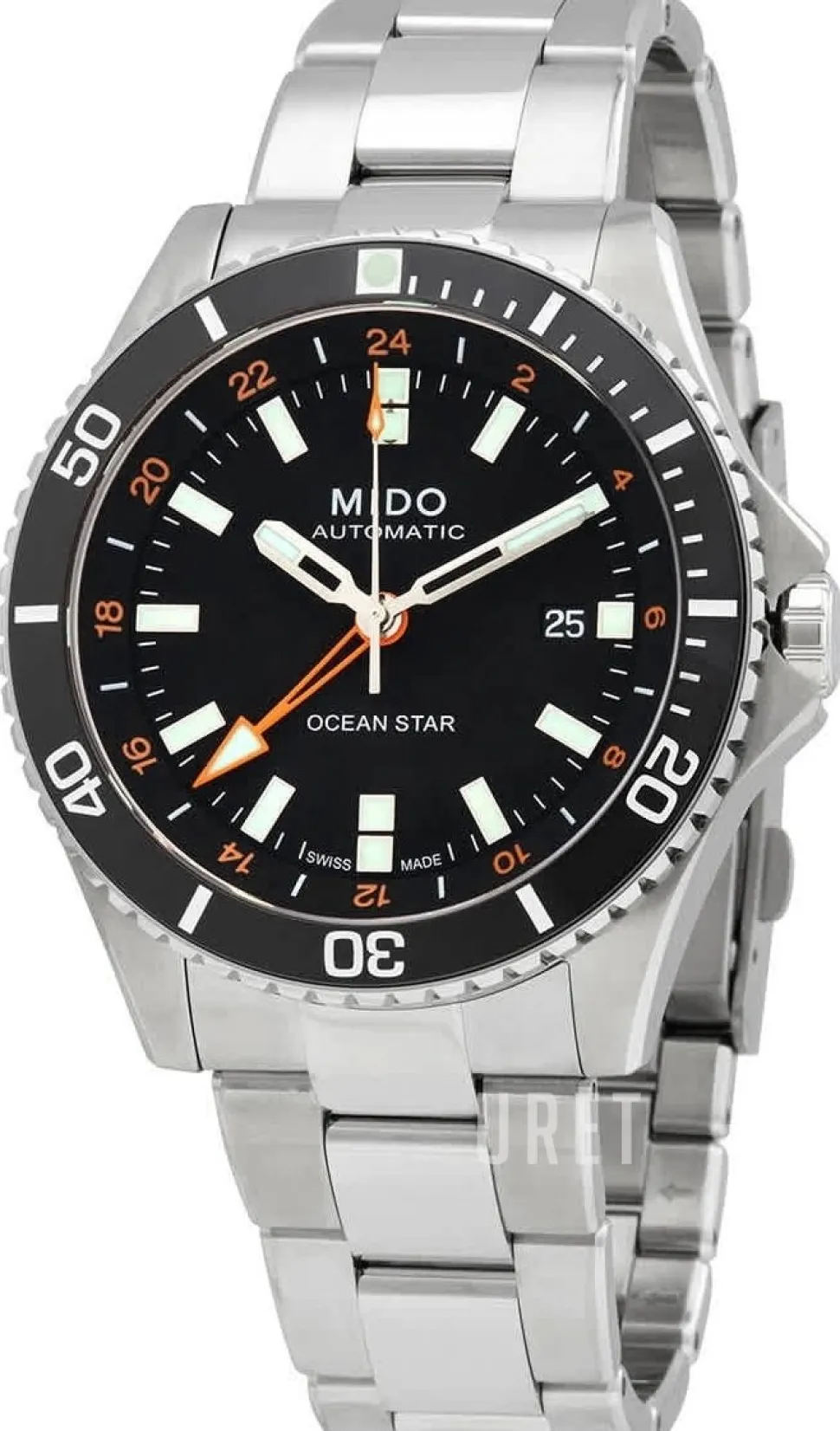 Ocean Star Svart/Stål Ø44 mm