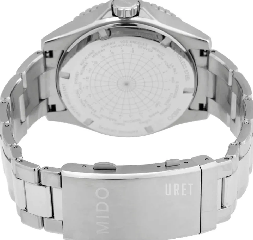 Ocean Star Svart/Stål Ø44 mm