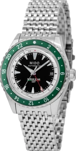 Ocean Star Svart/Textil Ø40.5 mm