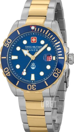 Offshore Diver Blå/Stål Ø44 mm