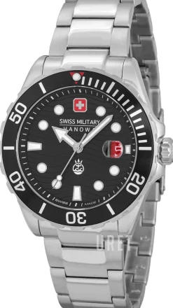 Offshore Diver Svart/Stål Ø44 mm