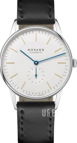 Orion Silverfärgad/Läder Ø38 mm