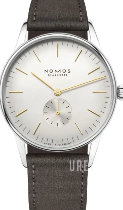 Orion Silverfärgad/Läder Ø38 mm