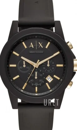 Outerbanks Svart/Gummi Ø45 mm