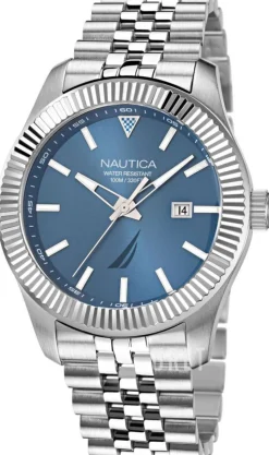 Pacific Beach Blå/Stål Ø43 mm