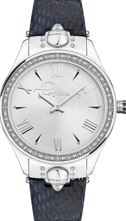 Pahia Silverfärgad/Läder Ø36 mm