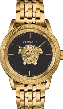 Palazzo 43mm Svart/Gulguldtonat stål Ø43 mm