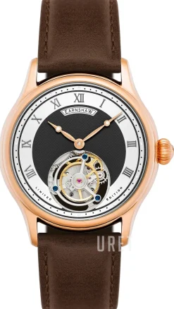 Palmerston Tourbillon Blå/Läder Ø42 mm