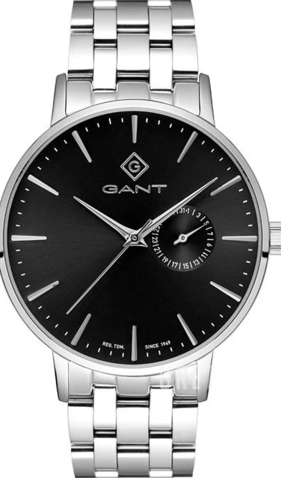 Park Hill Iii Svart/Stål Ø41.5 mm