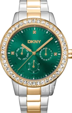 Parsons Multi Glitz Grön/Guldtonat stål Ø40 mm