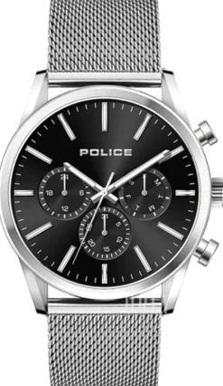 Patriot Svart/Stål Ø44 mm