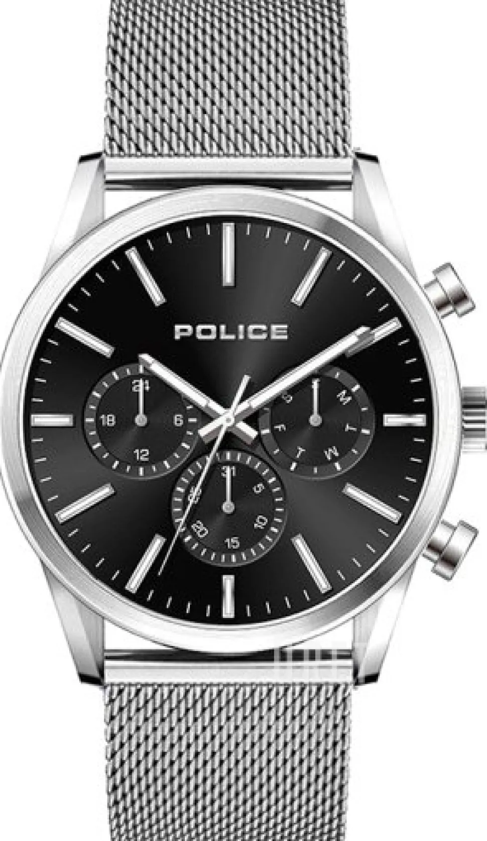 Patriot Svart/Stål Ø44 mm