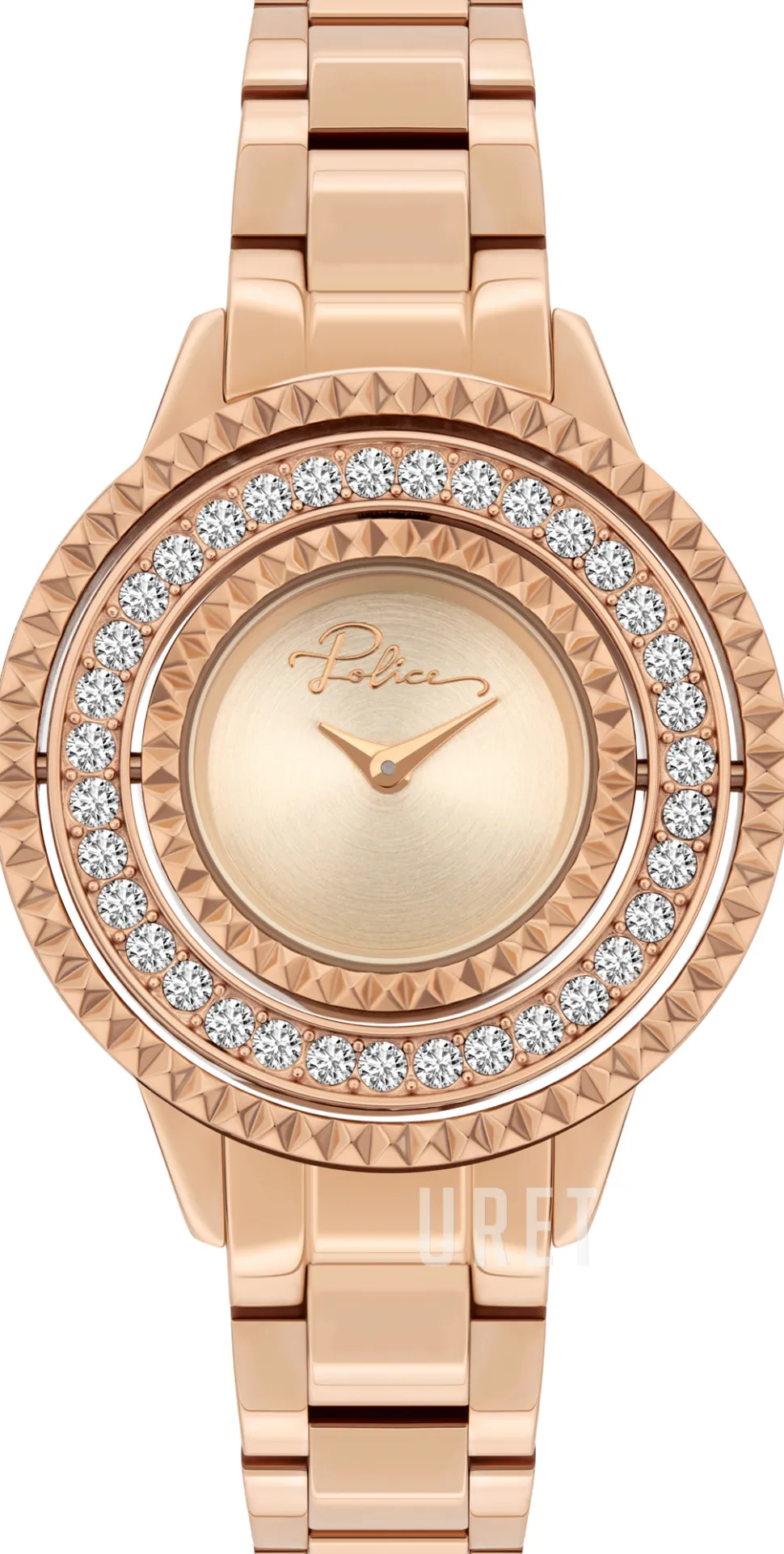 Pilat Roséguldstonad/Roséguldstonat stål Ø36 mm