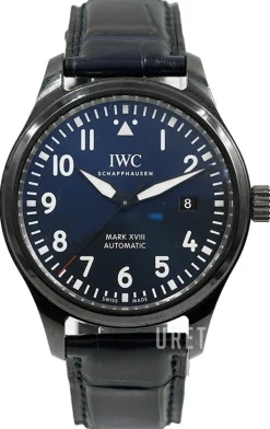 Pilots Blå/Läder Ø41 mm