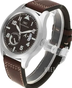 Pilots Brun/Läder Ø44 mm