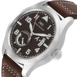 Pilots Brun/Läder Ø44 mm