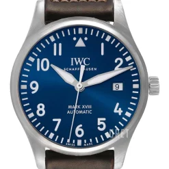 Pilots Watch Mark XVIII Blå/Läder Ø40 mm