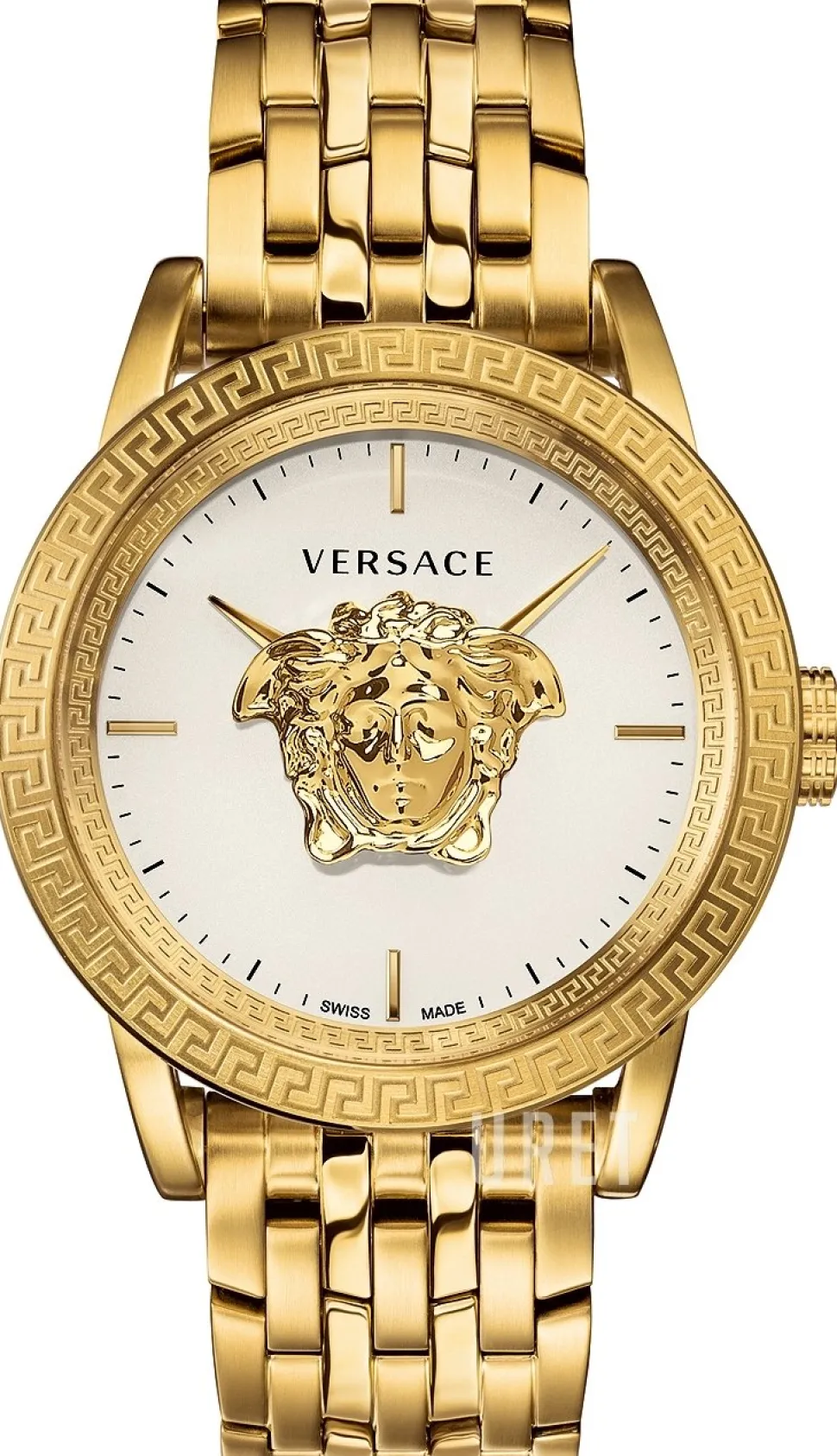 Plazzo Empire 43mm Vit/Gulguldtonat stål Ø43 mm