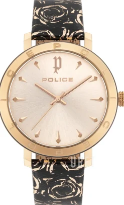 Ponta Roséguldstonad/Läder Ø36 mm