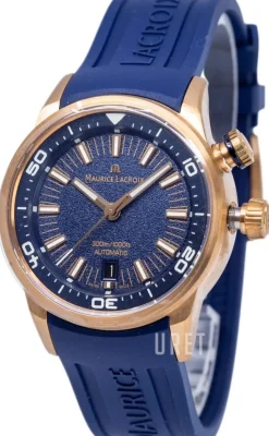 Pontos Blå/Läder Ø42 mm