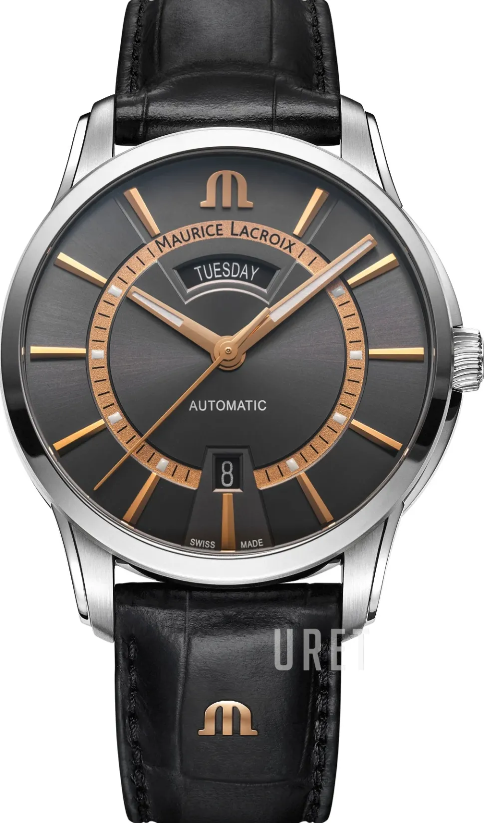 Pontos Grå/Läder Ø40.5 mm