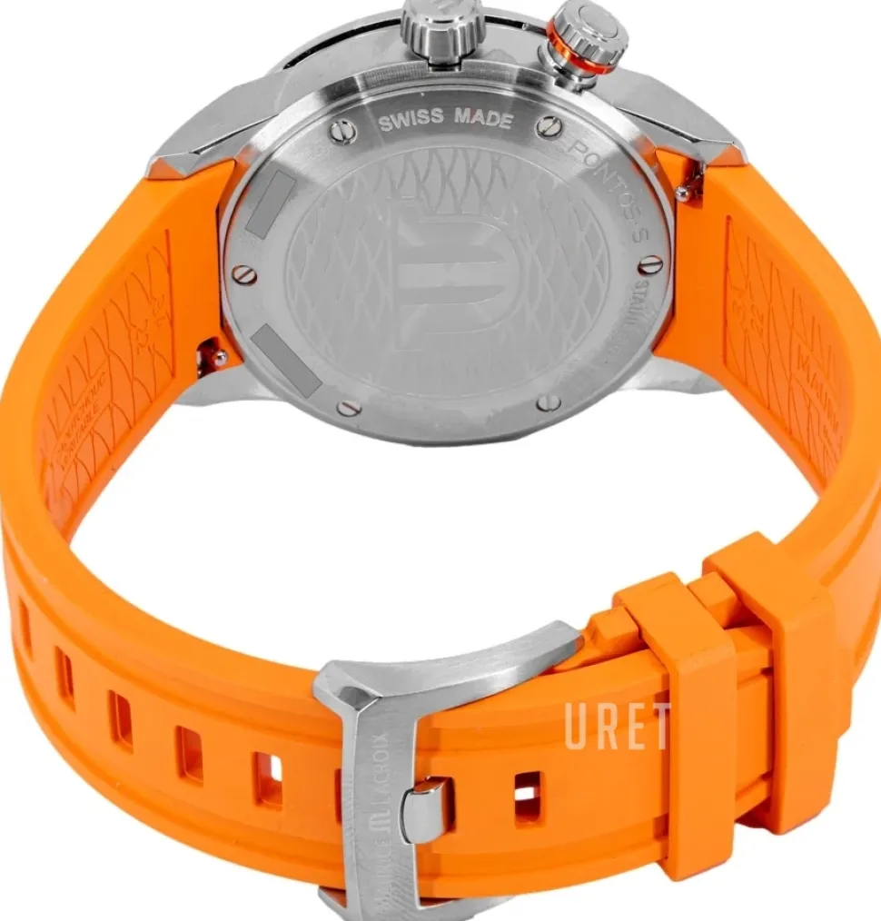 Pontos Svart/Läder Ø42 mm