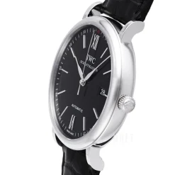 Portofino Svart/Läder Ø40 mm